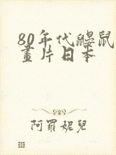 80年代鼹鼠动画片日本