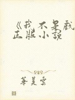 《我不是戏神》正版小说