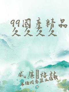 99国产精品久久久久久