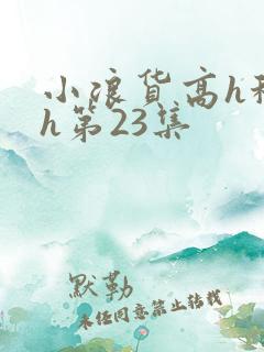 小浪货高h秘书h第23集