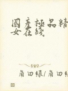 国产极品精品美女在线