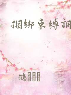 捆绑束缚调教文