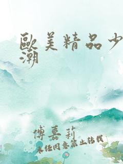 欧美精品少妇高潮