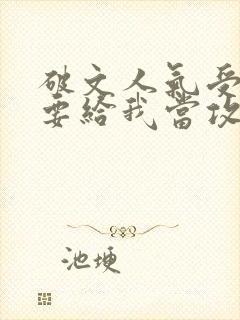 破文人气受 非要给我当攻的小说