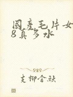 国产毛片女人18真多水