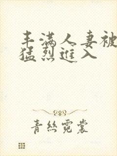 丰满人妻被黑人猛烈进入