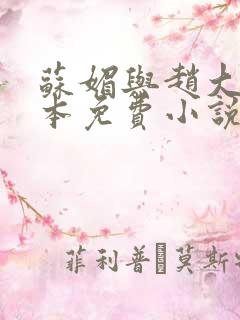 苏媚与赵大宝完本免费小说