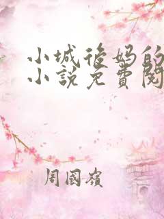 小城后妈的春天小说免费阅读