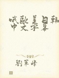 哦欧美日韩亚洲中文字幕