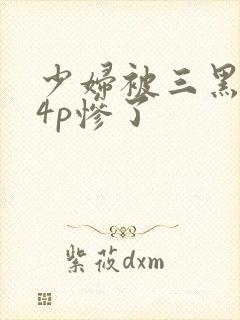 少妇被三黑人玩4p惨了