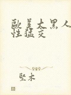 欧美大黑人暴力性猛交