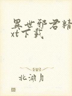 异世邪君精校txt下载