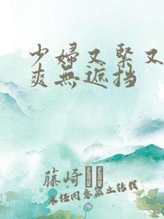 少妇又紧又色又爽无遮挡