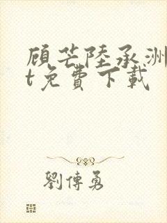 顾芒陆承洲txt免费下载