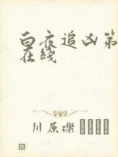 白夜追凶第二季在线