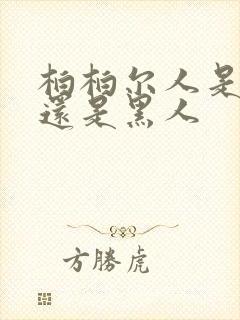 柏柏尔人是白人还是黑人