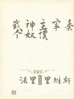 武神主宰秦尘几个奴仆