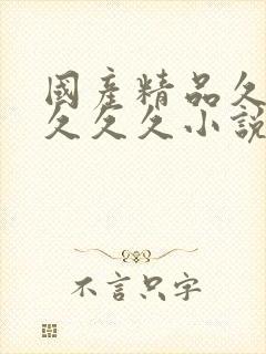 国产精品久久久久久久小说