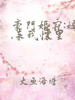 豪门婚宠:娇妻,来我怀里