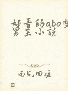 好看的abo双男主小说