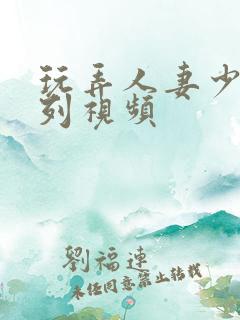 玩弄人妻少妇系列视频