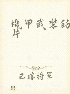 机甲武装的动画片