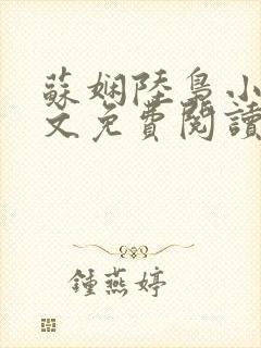 苏娴陆枭小说全文免费阅读无弹窗