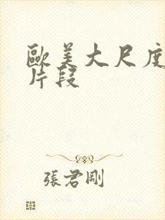 欧美大尺度床戏片段