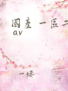 国产 一区二区 av
