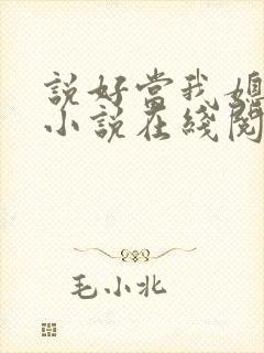 说好当我媳妇呢小说在线阅读