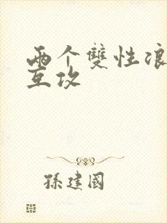 两个双性浪荡受互攻