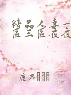精品人妻一区二区三区夜夜嗨