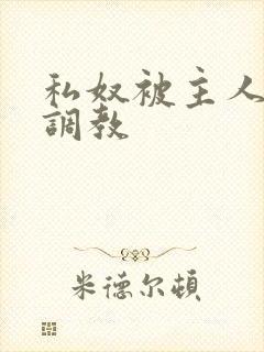 私奴被主人玩弄调教