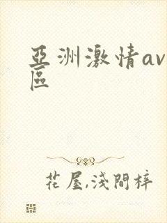 亚洲激情av一区