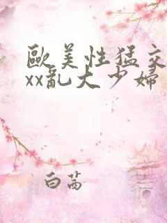 欧美性猛交xxxx乱大少妇