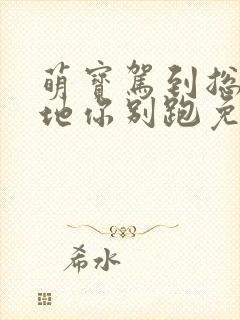 萌宝驾到总裁爹地你别跑免费