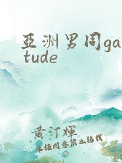 亚洲男同gay tude