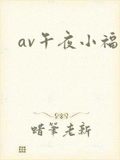 av午夜小福利