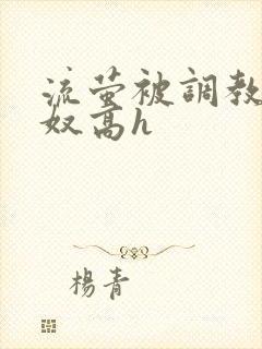 流萤被调教成肉奴高h