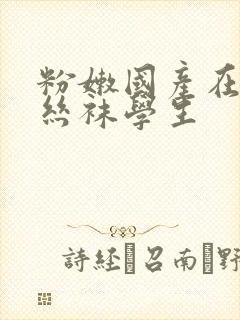 粉嫩国产在线白丝袜学生