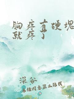 胸疼有硬块一碰就疼了