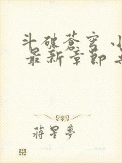 斗破苍穹 小说 最新章节 无弹窗