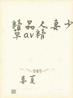 精品人妻少妇嫩草av精