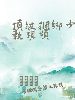 顶级捆绑少妇调教视频