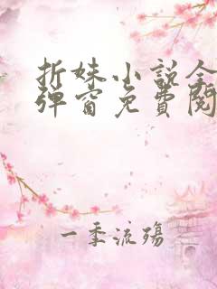 折姝小说全文无弹窗免费阅读