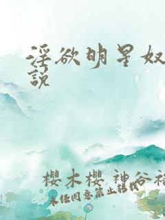 淫欲明星奴隶小说