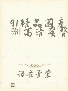 91精品国产亚洲高清蜜臀