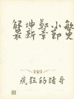 解坤郑小敏小说最新章节更新时间