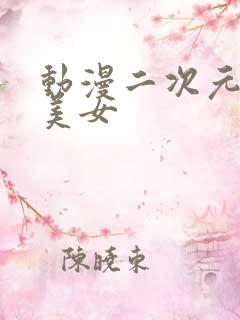 动漫二次元黑丝美女