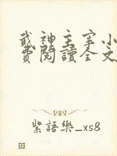 武神主宰小说免费阅读全文洛尘